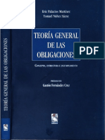 Teoría General de Las Obligaciones