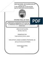 Informe de Tesis PDF