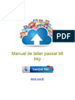 Manual de Taller Passat b6 BKP: Mirror Link #1