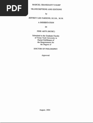 Le Trascrizioni Di Grandjany Pdf Classical Music Entertainment General