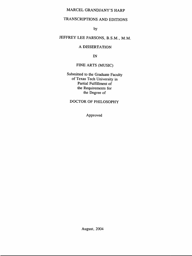Le Trascrizioni Di Grandjany Pdf Classical Music Entertainment General