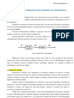 5 - Elemente Componente Ale Sistemelor de Automatizare