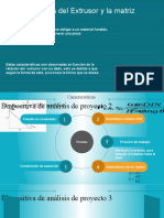 Características Del Extrusor y La Matriz