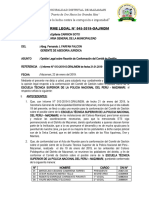 Informe N° 45- Opinion Legal sobre la reunion de la Escuela tecnica superior de la policia nacional del peru