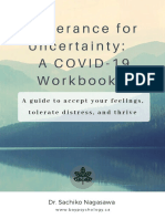 Tolerance For Uncertainty: A Covid-19 Workbook: A Guide To Accept Your Feelings, Tolerate Distress, and Thrive