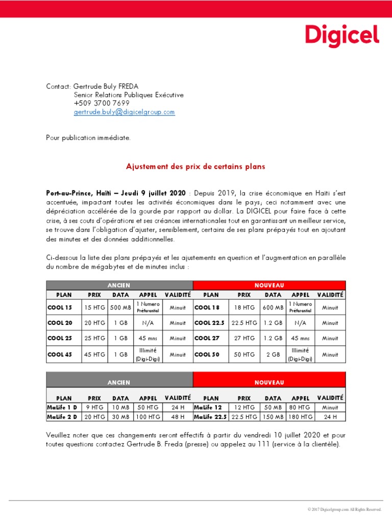 DIGIPR AT Final PDF | PDF | Haïti | Économie