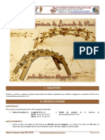 Pelandintecno - Instrucciones - Puente Autoportante de Leonardo Da Vinci