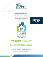 Cuadernillo Preescolar Ingles PDF