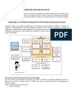 Auditoria y Control Interno en Un Entorno de Base de Datos