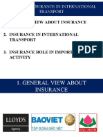 7 Insurance in International Transport