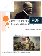 Émile Durkheim 2020