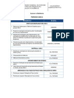 CALENDÁRIO ADMINISTRATIVO - 2020-2 - EAD