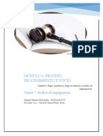 Módulo 6: Proceso, Procedimiento Y Juicio.: Sesión 7: Medios de Impugnación