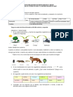 Taller #2 Ciencias Naturales 4°