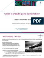 Green Computing and Sustainability