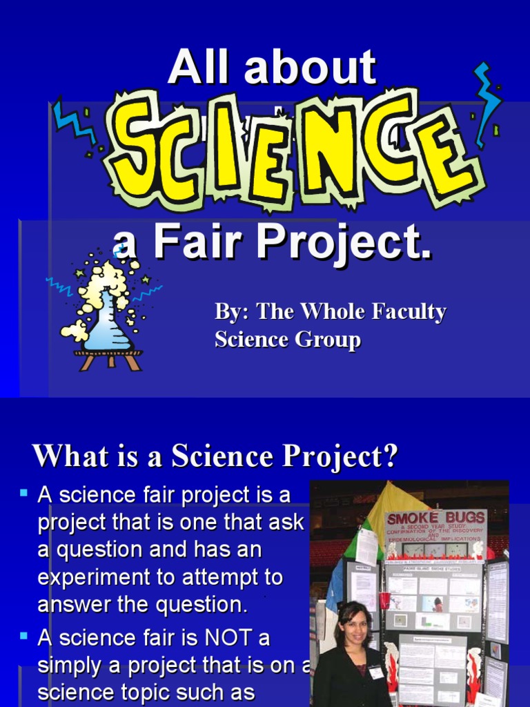 Science Fair Project Guide | PDF | Areas Of Computer Science | Experiment