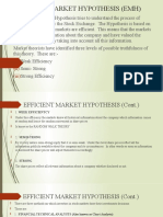 Dba 302 Efficient Market Hypothesis Presentations
