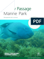 Marine Park Management Summary 05 Thorny Passage Plan