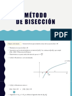 Método Bisección