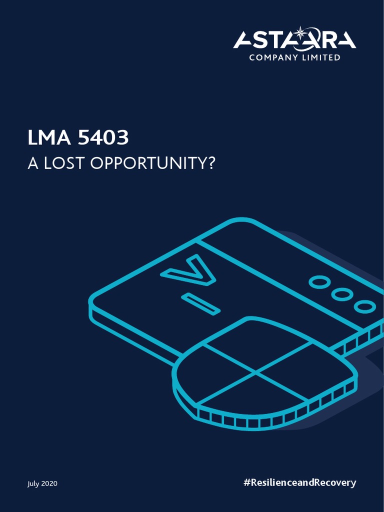Lma 5403 A Lost Opportunity Pdf Cyberwarfare Security