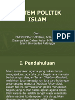 Kuliah Xiii Sistem Politik Islam Ok