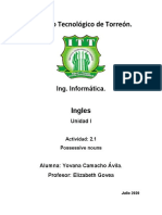 Instituto Tecnológico de Torreón.: Ingles