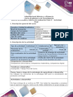 Guía de Actividades y Rúbrica de Evaluación - Paso 5 - Actividad Final