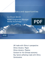 China: Risks and Opportunities: Liz Dixon Smith