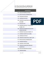 Instituciones de Educaci N Superior PDF