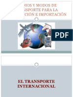 06 Medios y Modos de Transporte para La Exportación e Importación