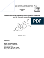 Propuesta de Formulacion Dexametasona Liberación