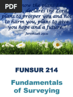 FUNSUR 214 Chapter 1 Lessons