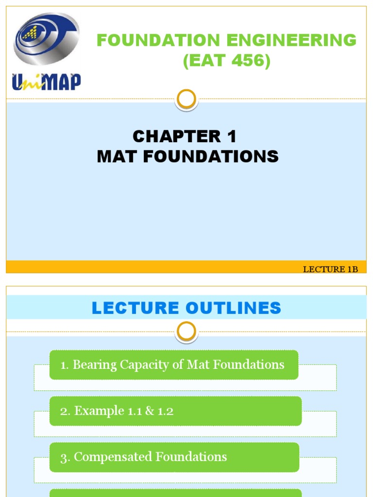 Mat Foundations and Compensated Design | PDF | Natural Materials ...
