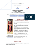 Oraciones A Los Santos Ángeles Custodios PDF