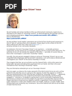 Pile On The "Sovereign Citizen" Issue: by Anna Von Reitz