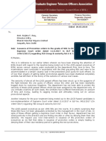 12 - Letter On SDE To DE Promotions