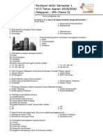Soal Tema 5 Kelas 4 Mapel IPS PDF