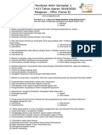 Soal Tema 5 Kelas 4 Mapel PPKN PDF