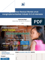 Program Diklat Revolusi Mental untuk Implementasi Industri 4.0