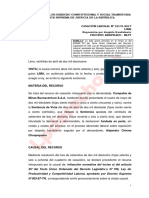 12 - Casación Laboral 12176-2017-Tacna - Segunda Sala de Derecho Constitucional y Social Transitoria - Reposición Por Despido Fraudulento