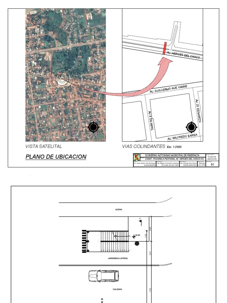 Planos Pasarela PDF | PDF