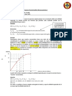 Examen Parcial Análisis Microeconómico II - Eugenio Angeles