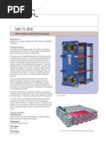 MK15-BW: Semi-Welded Plate Heat Exchanger