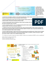 EEDP áreas evaluadas, materiales y procedimientos