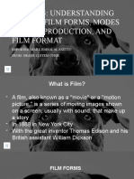 Lesson 4: Understanding Media - Film Forms, Modes of Film Production, and Film Format