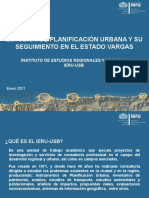 Estudios de planificación urbana y su seguimiento en el estado Vargas