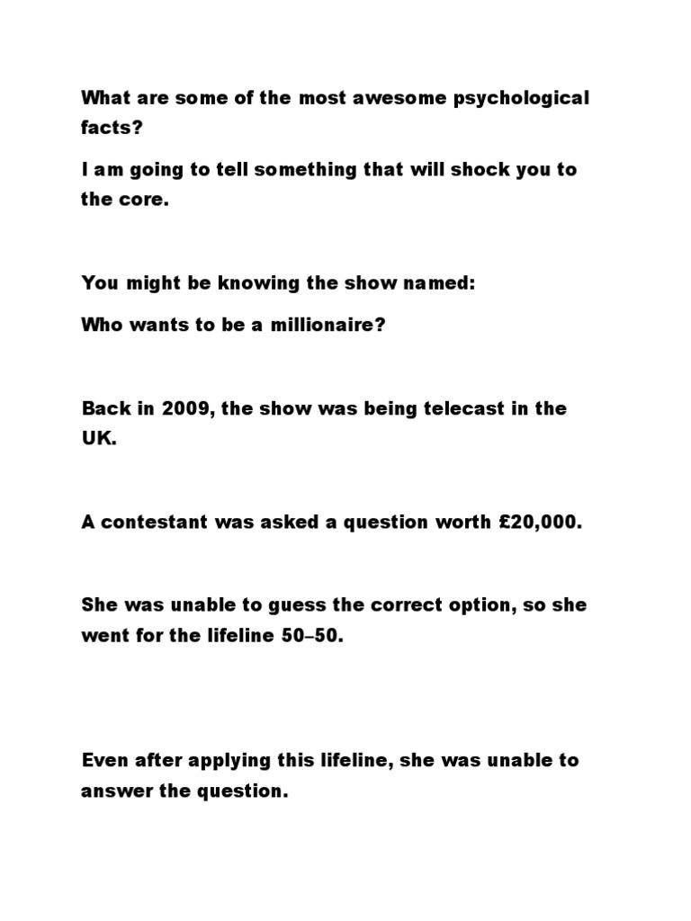 Psychology The Paradox of Unanimity PDF