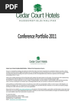 Download Conference Portfolio 2011  by Cedar Court Hotel Huddersfield SN48587819 doc pdf