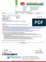 Department of Molecular Biology: Test Name Result Unit Bio. Ref. Range Method