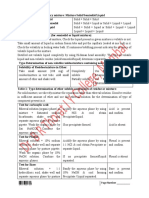 M.sc. Separation of Tertiary Mixture